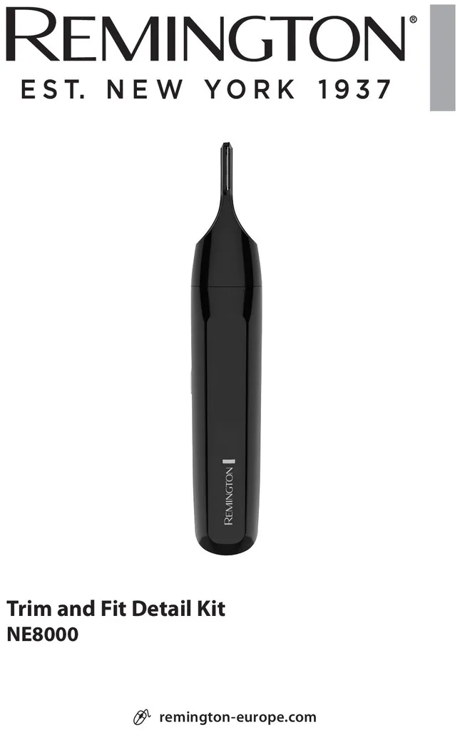 Remington Trim & Fit Detail Kit Hygiène Tondeuse NE8000
