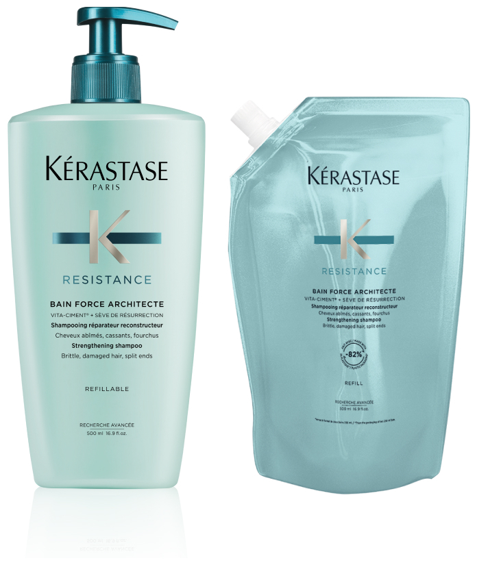 Kérastase Résistance Bain Force Architecte Refill Bundle