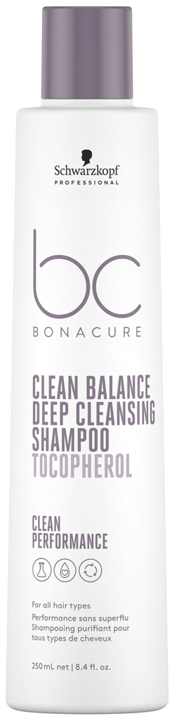 Schwarzkopf BC Bonacure Clean Balance Shampoo Nettoyant en profondeur