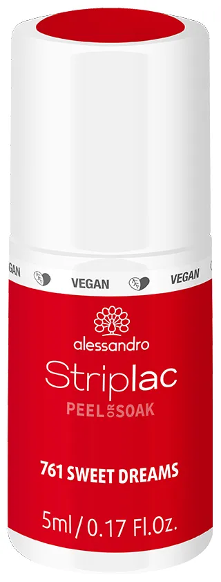 Alessandro Striplac Peel or Soak Tons rouges - 762 Secret Lips