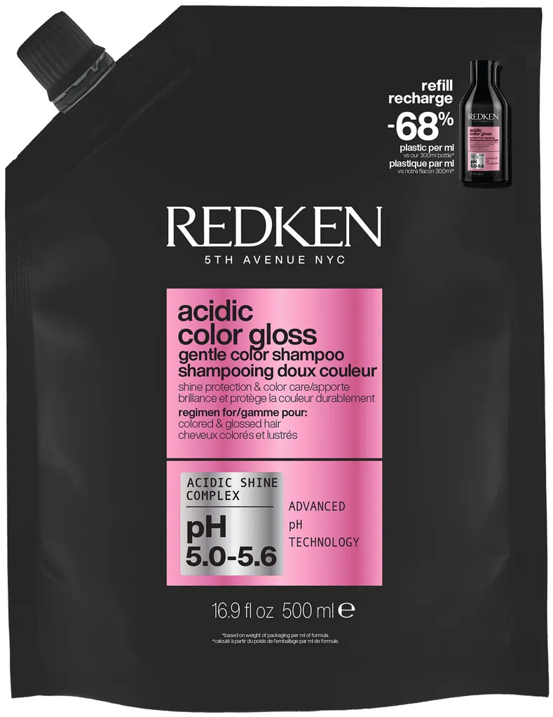 Redken Acidic Color Gloss Shampoo Refill Pouch