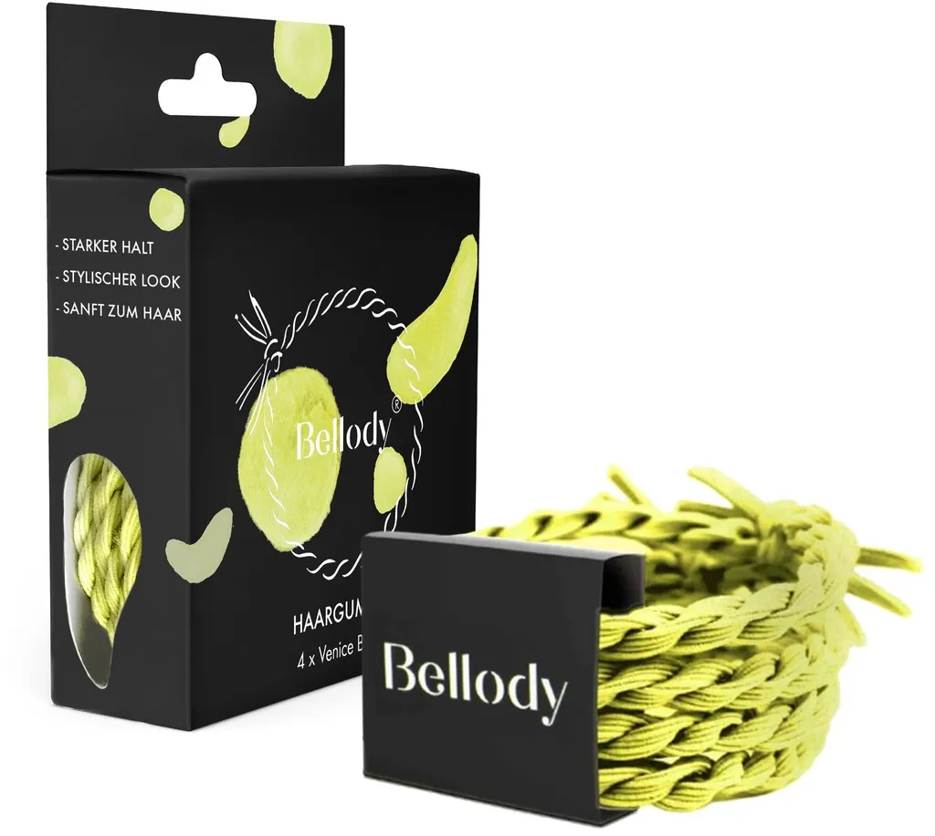 Bellody Original Élastiques à cheveux - Classic Black