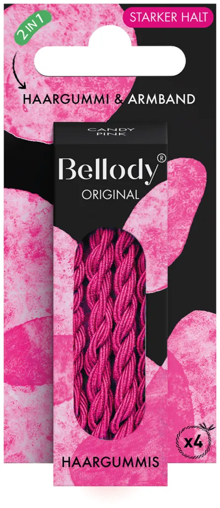 Bellody Original Élastiques à cheveux - Classic Black