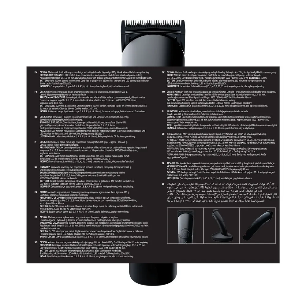 Wella Xpert3Tondeuse à cheveux