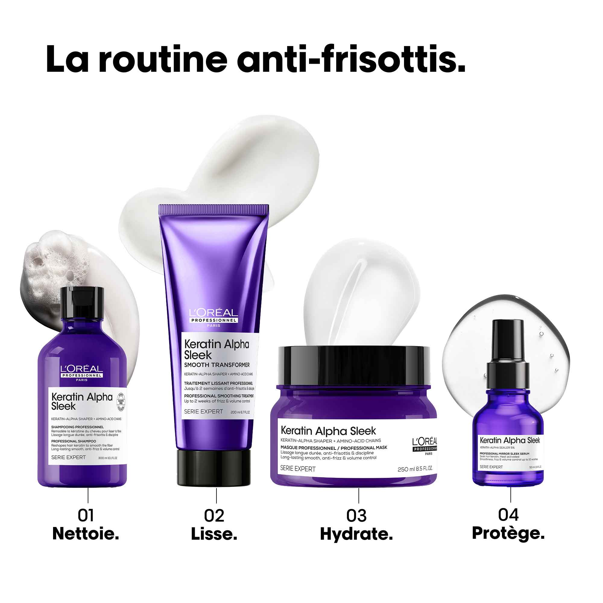 L’Oréal Professionnel Keratin Alpha Sleek Mirror Sleek Serum