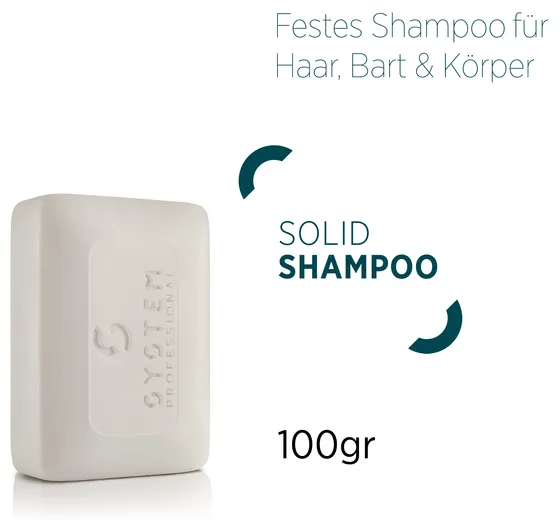 System Professional Lipid Code Man Shampooing solide