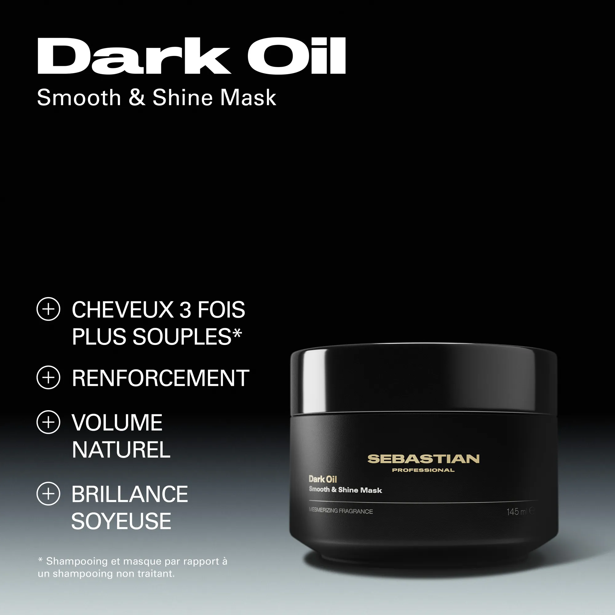 Sebastian Dark Oil Masque Lisse & Brillance