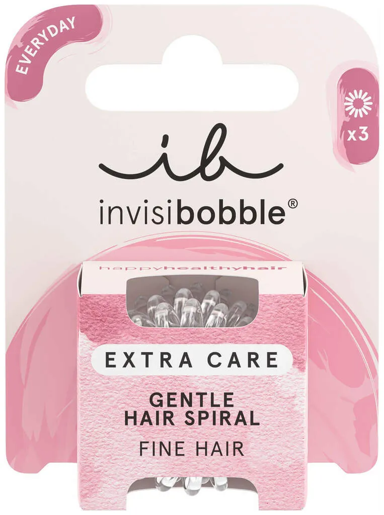 invisibobble EXTRA CARE Crystal Clear