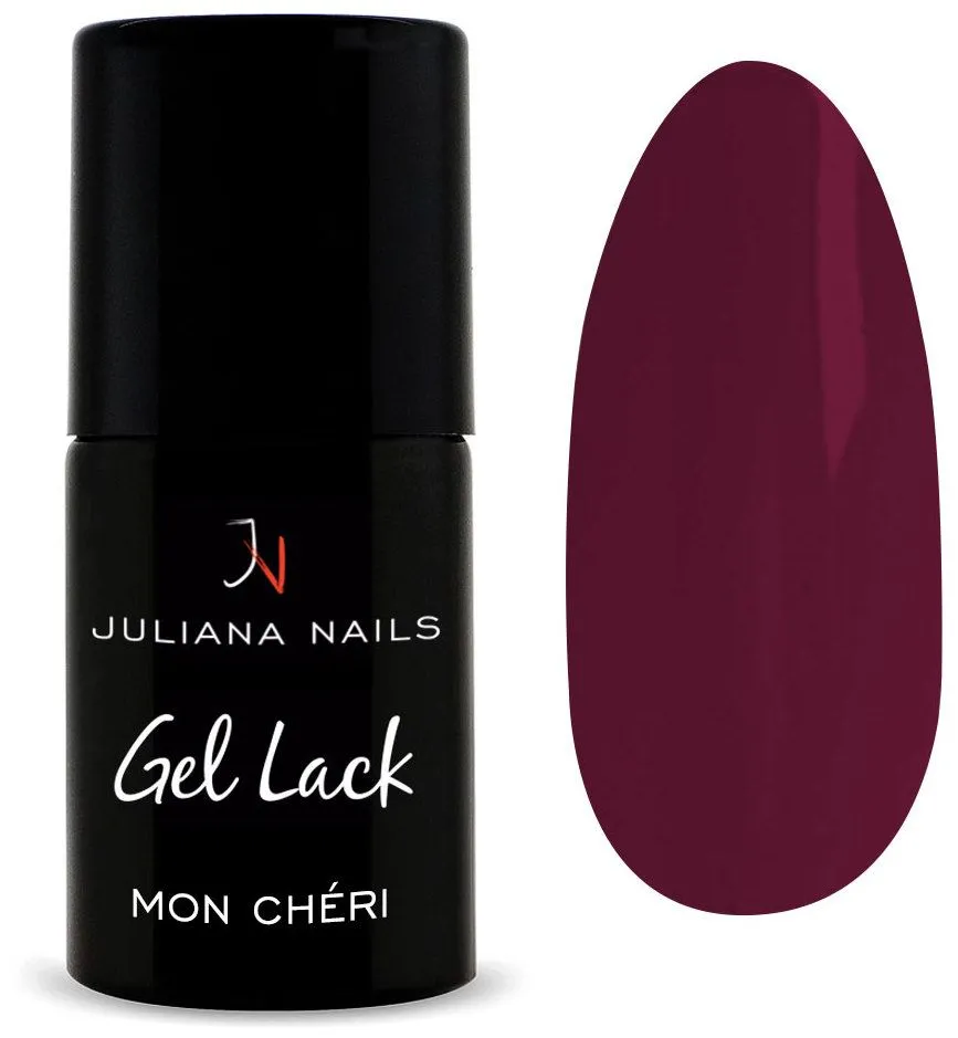 Juliana Nails Gel Lack teintes rouges