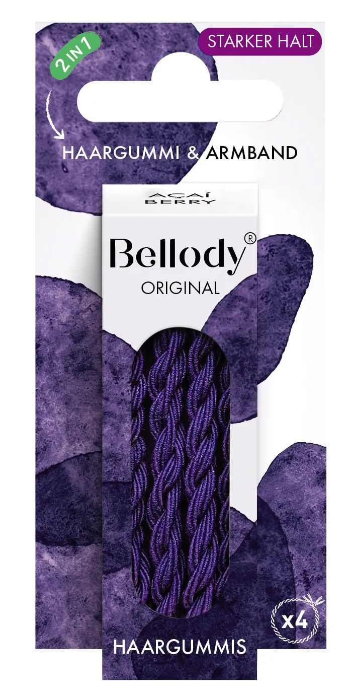 Bellody Original Élastiques à cheveux - Classic Black