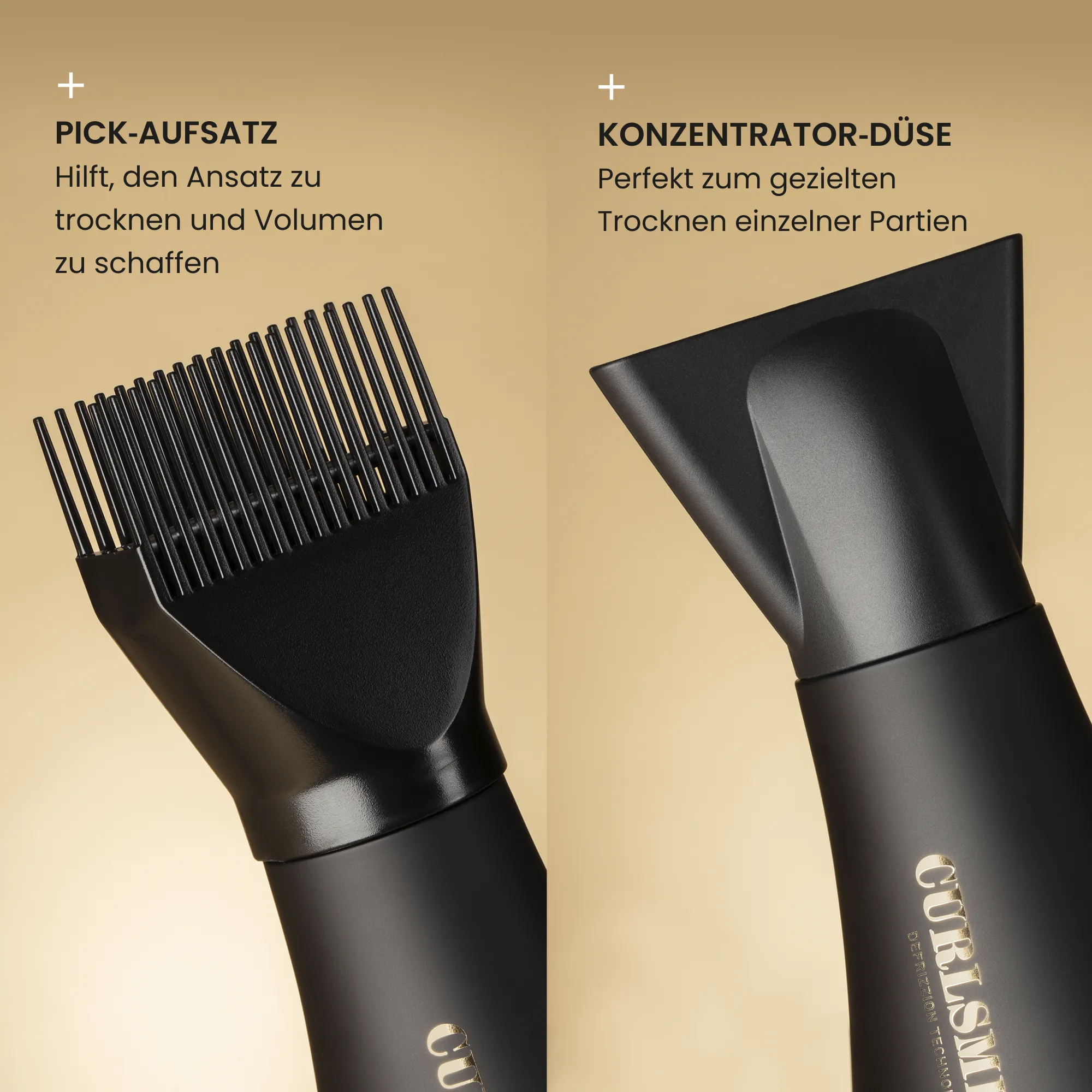 Hot Tools Curlsmith Travel Defrizzion Sèche-cheveux avec diffuseur XL