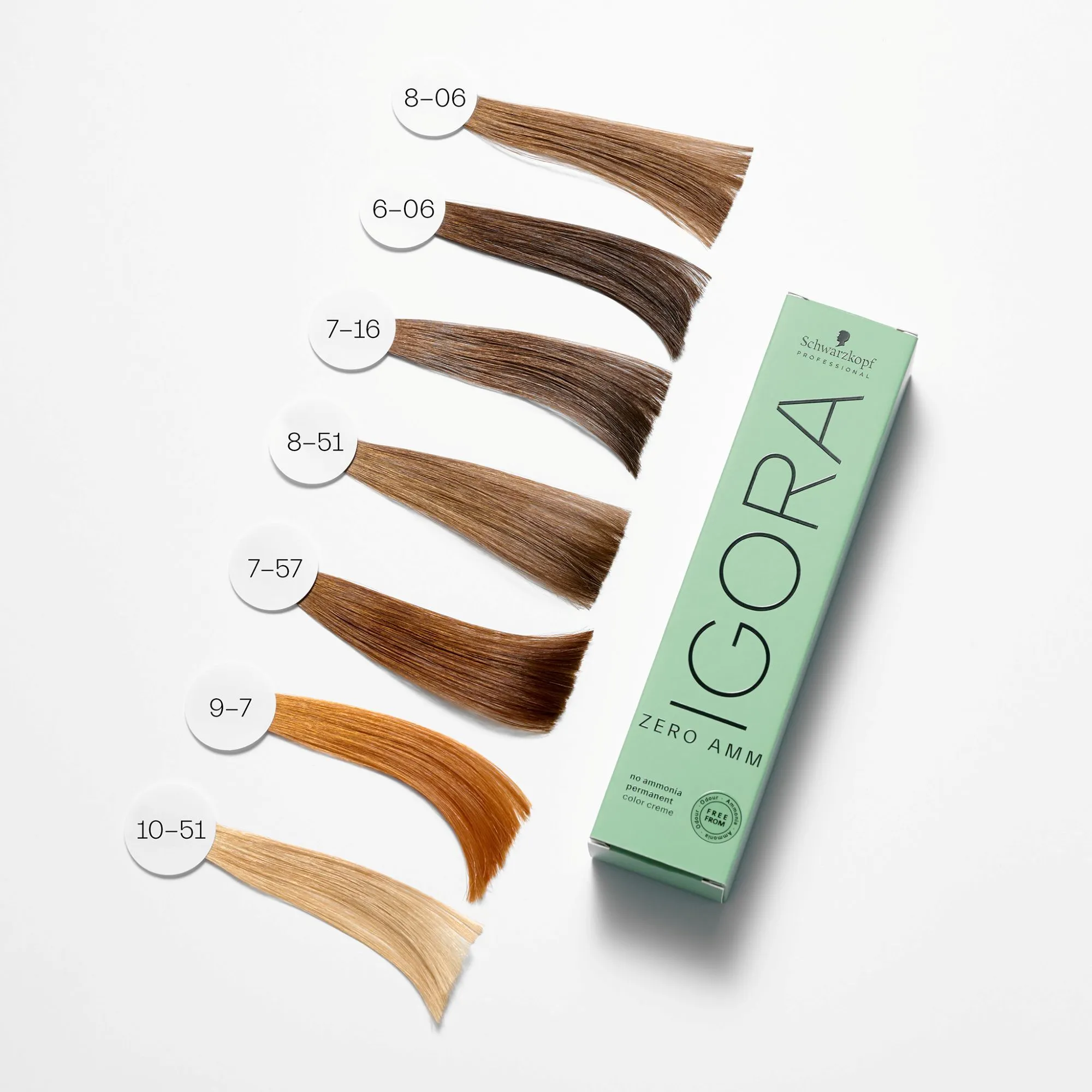 Schwarzkopf Igora Zero Amm - 4-0 Châtain moyen