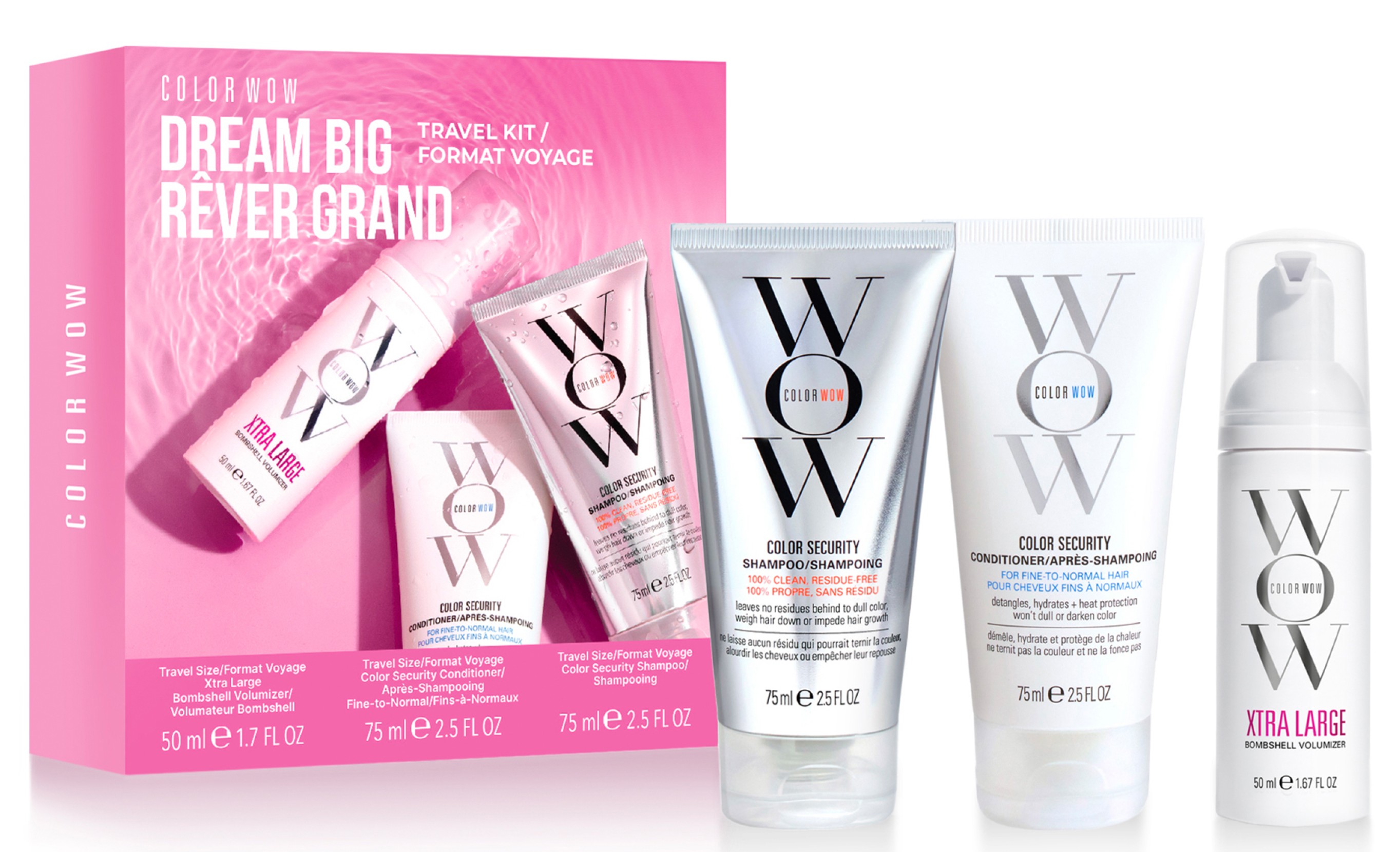 Color Wow Dream Big Travel Kit