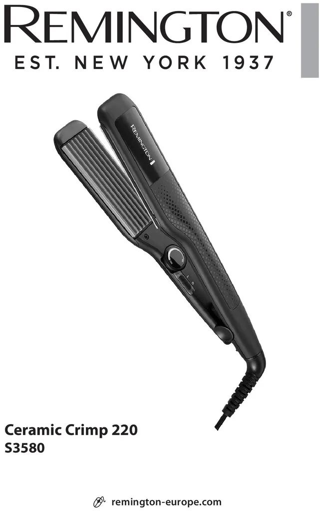 Remington Ceramic Crimp 220 Fer à friser S3580