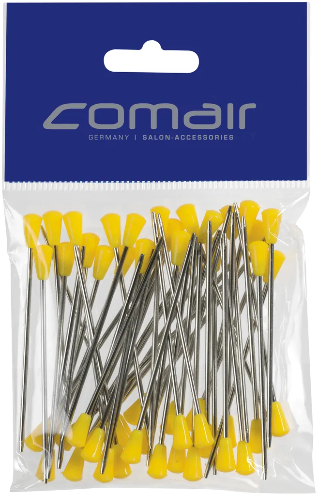 Comair Connecteur métallique avec tête en plastique, sachet de 50