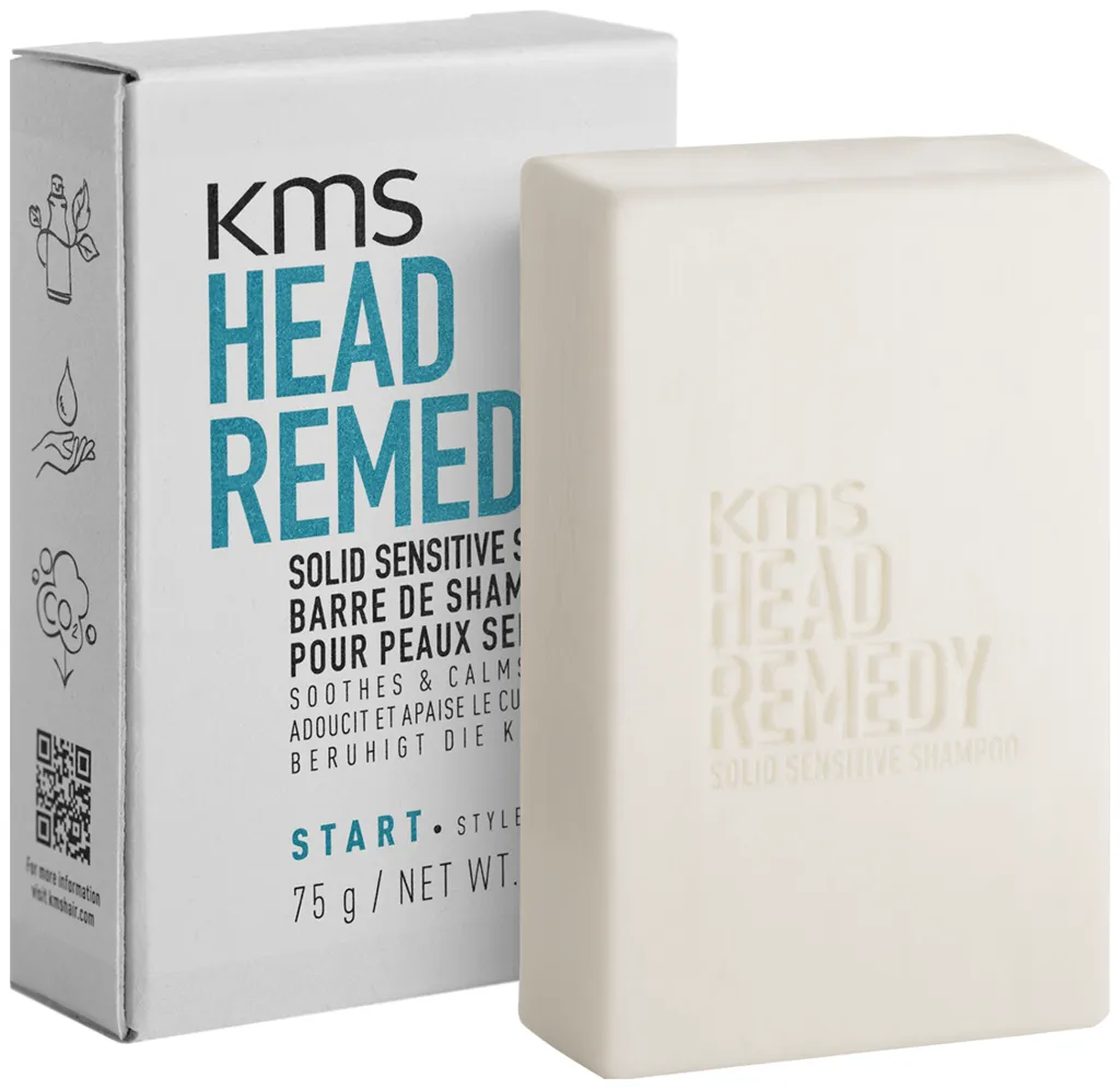 KMS Headremedy Barre de shampooing pour peaux sensibles