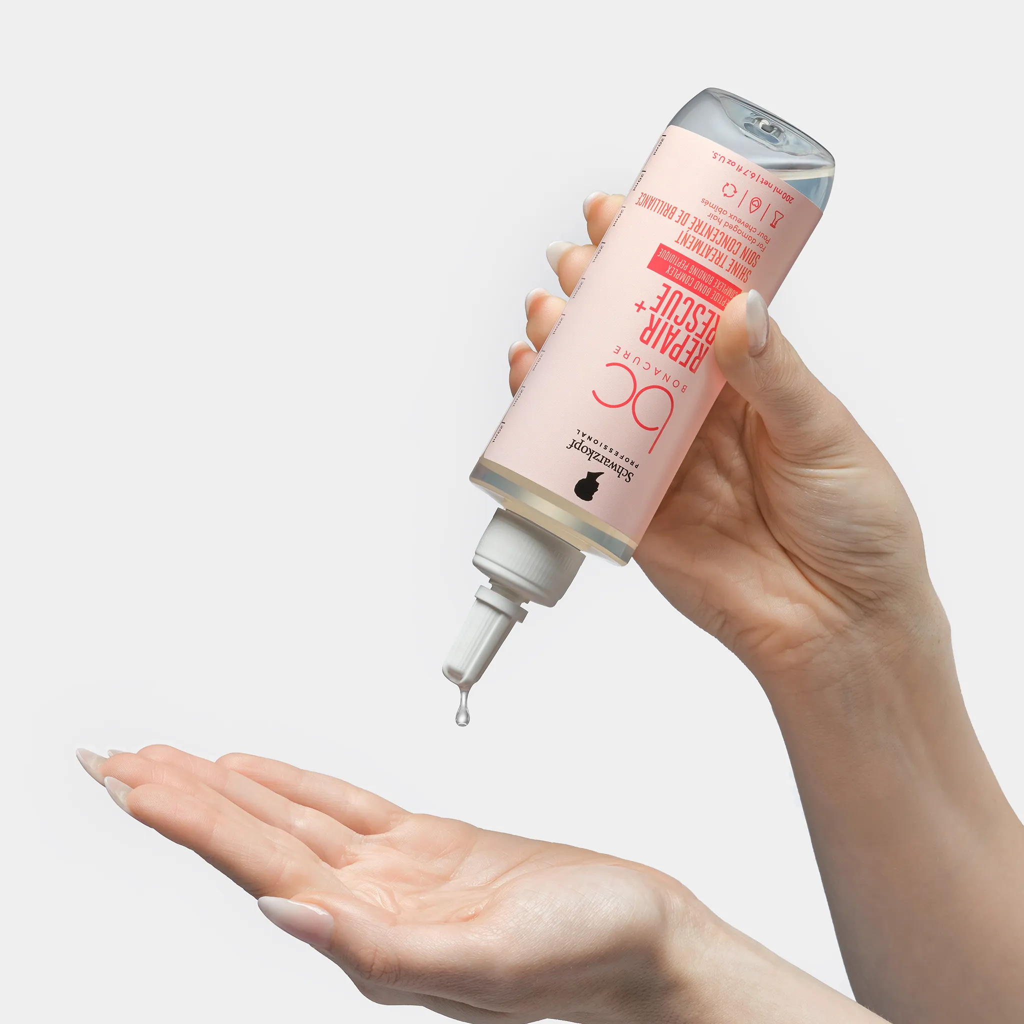 Schwarzkopf Bonacure Repair Rescue+Soin Concontré de Brilliance