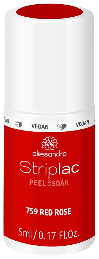 Alessandro Striplac Peel or Soak Tons rouges - 762 Secret Lips