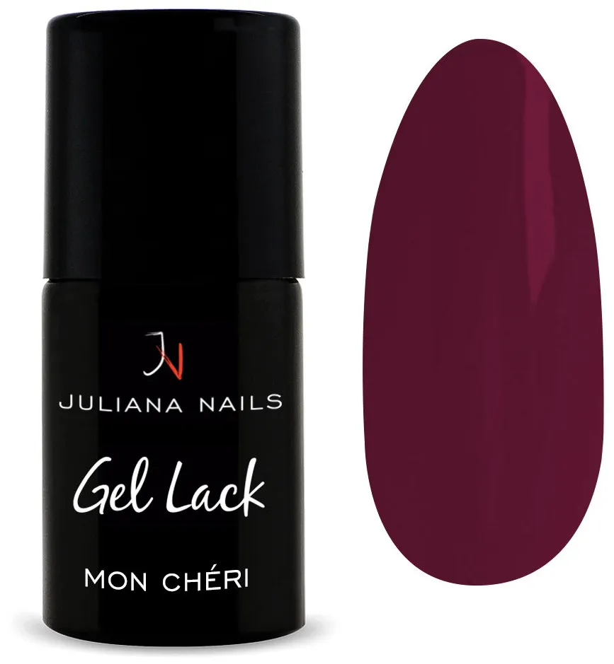 Juliana Nails Gel Lack teintes rouges