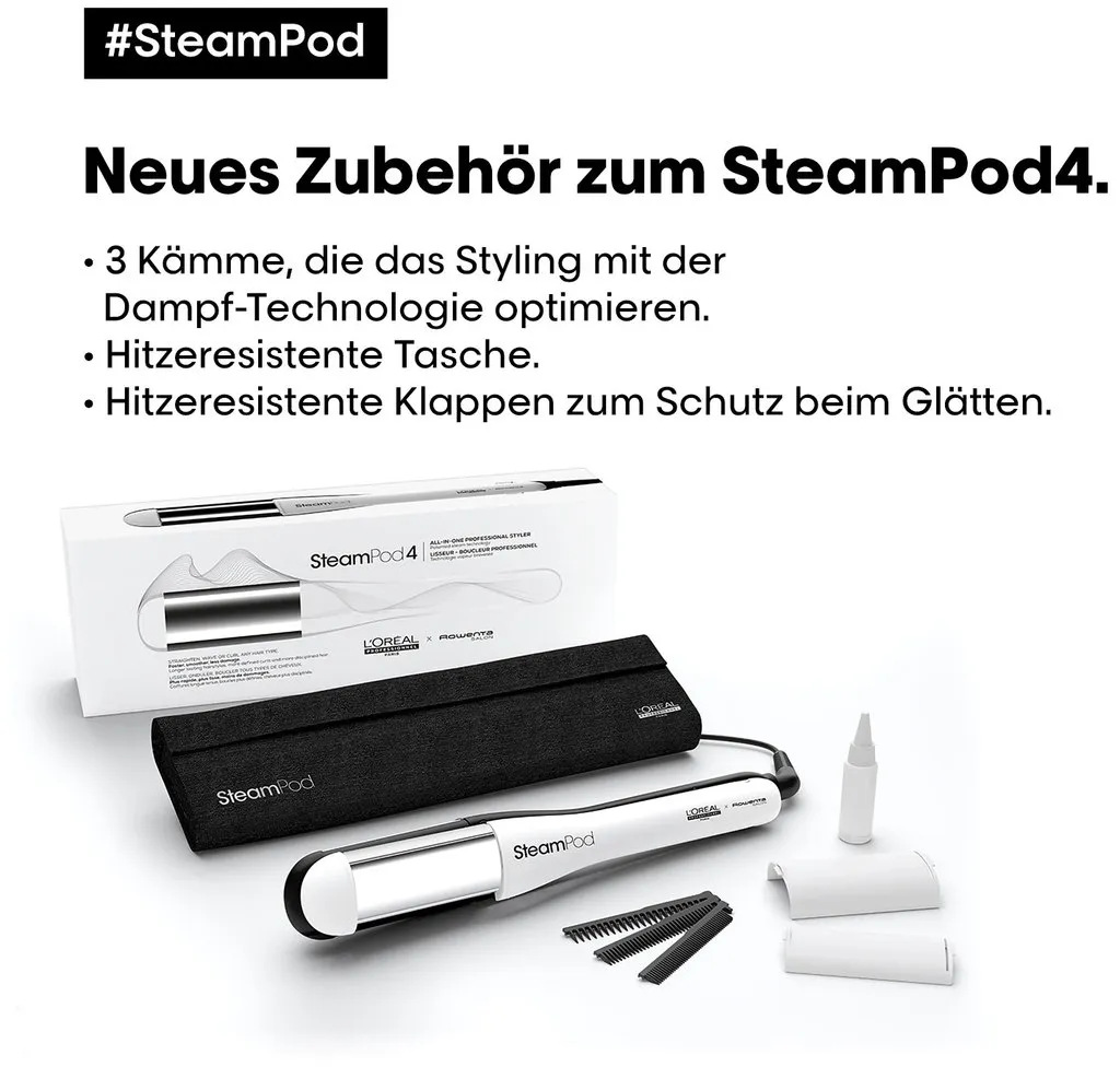 L'Oréal Steampod 4.0 Lisseur professionnel tout-en-un