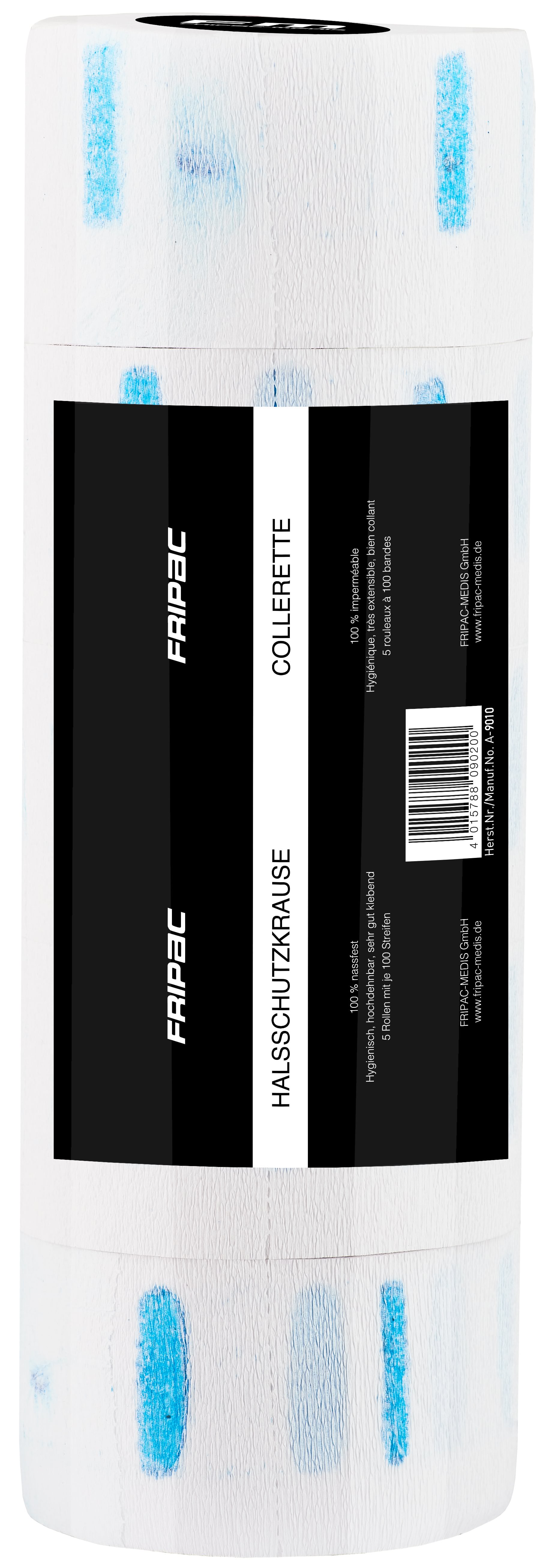 Fripac Neck Crepe Rollers, white