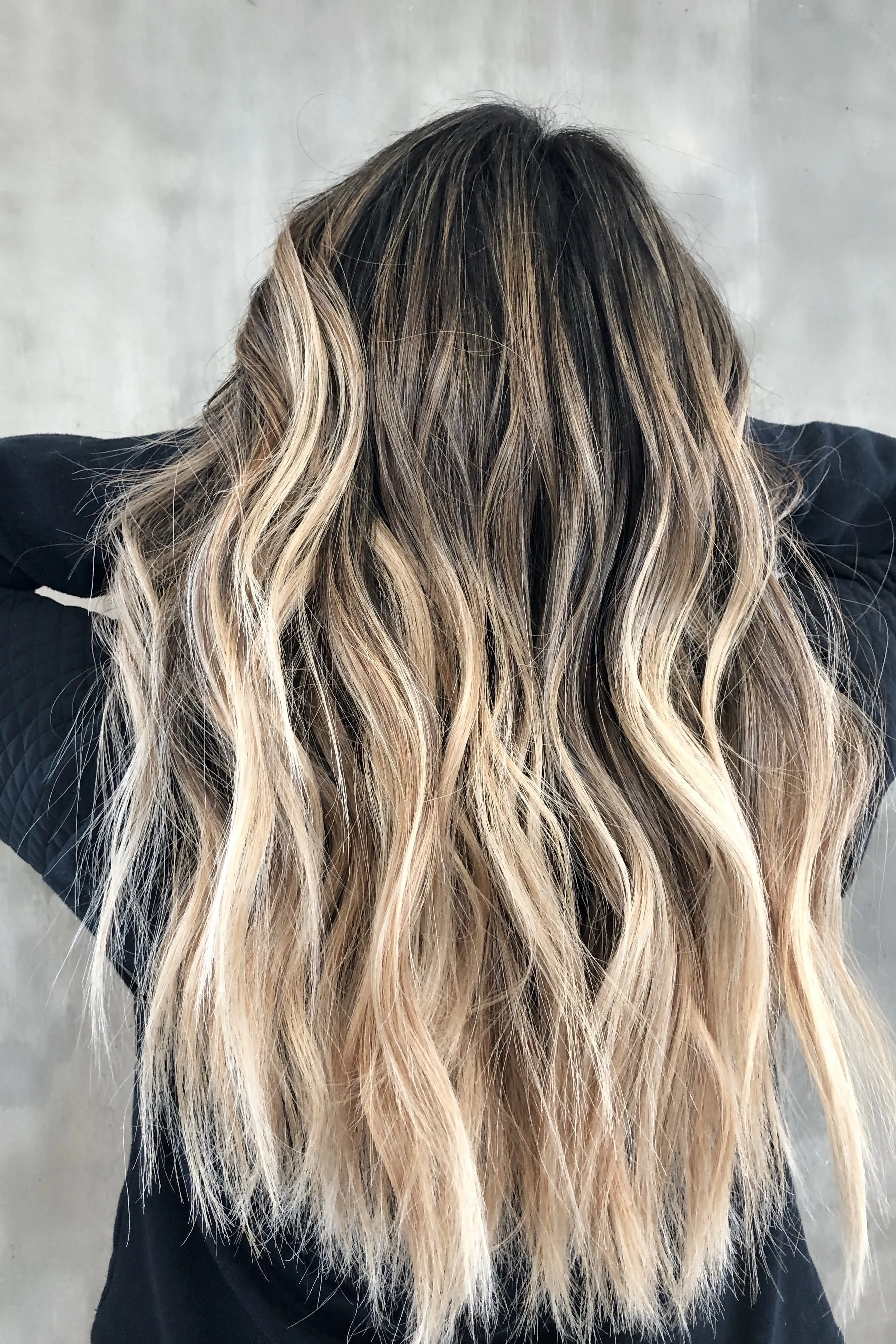 Balayage blond