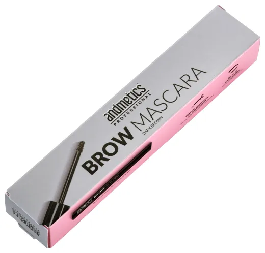 andmetics professional Mascara Sourcils - Marron foncé