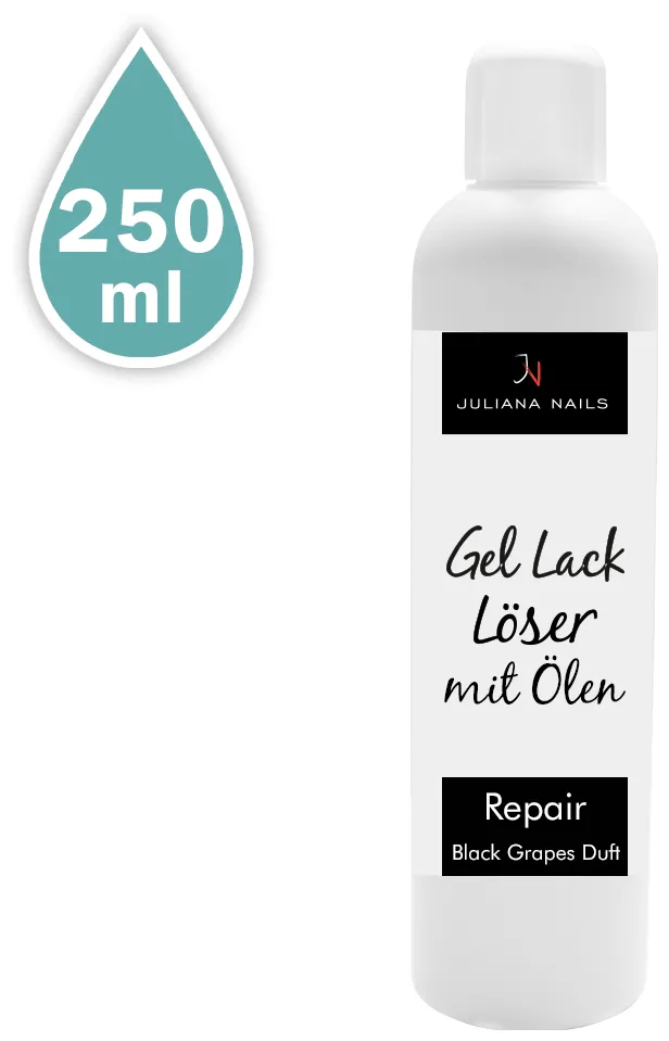 Juliana Nails Gel Lack Dissolvant avec huiles - Réparation - 100 ml