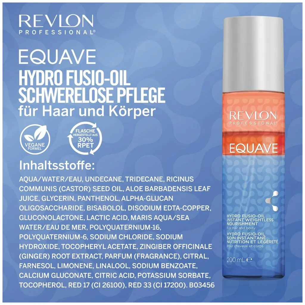 Revlon Professional Equave 3-Phasen Hydro Fusio-Oil Instant Conditioner - Haar & Körper