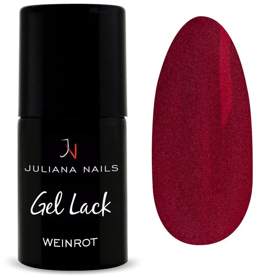 Juliana Nails Gel Lack teintes rouges