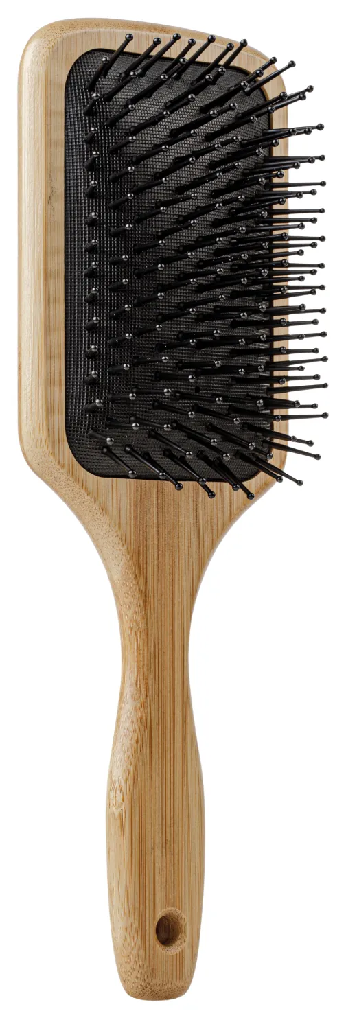 Brosse démêlante Xanitalia en bois de bambou