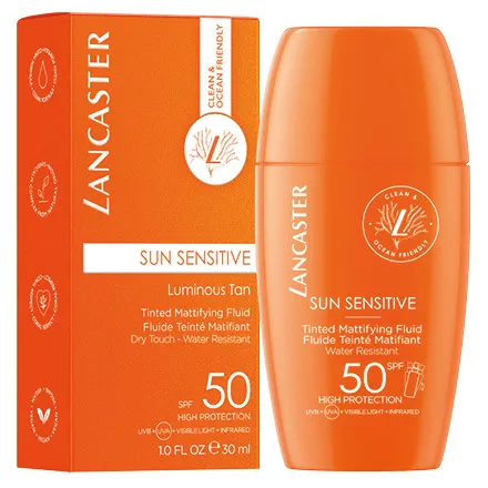 Lancaster Sun Sensitive Tinted Mattifying Fluid SPF 50
