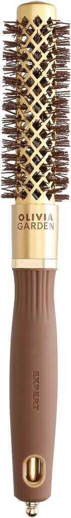 Olivia Garden Expert Blowout Shine avec poils ondulés Or & Brun