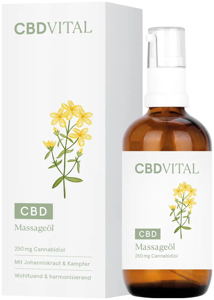 CBD VITAL Huile de massage
