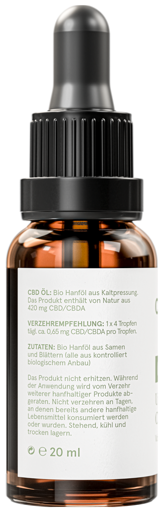 CBD VITAL Huile de CBD à Spectre Complet ORIGINE Classique