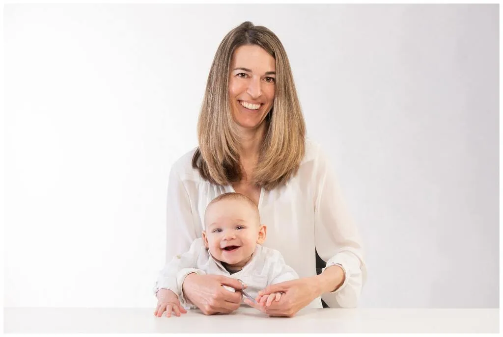 Canal Ciseaux pour bébé, inoxydables, avec étui ours