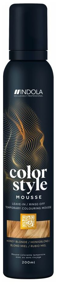 Indola Color Style Mousse - Silver