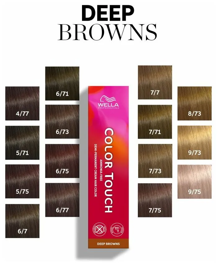 Wella Color Touch Deep Browns 60ml - 7/7 Blond marron