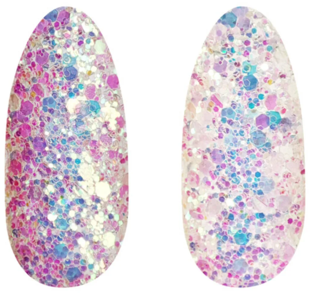 Juliana Nails Light Changing Glitter - Tropical Dream