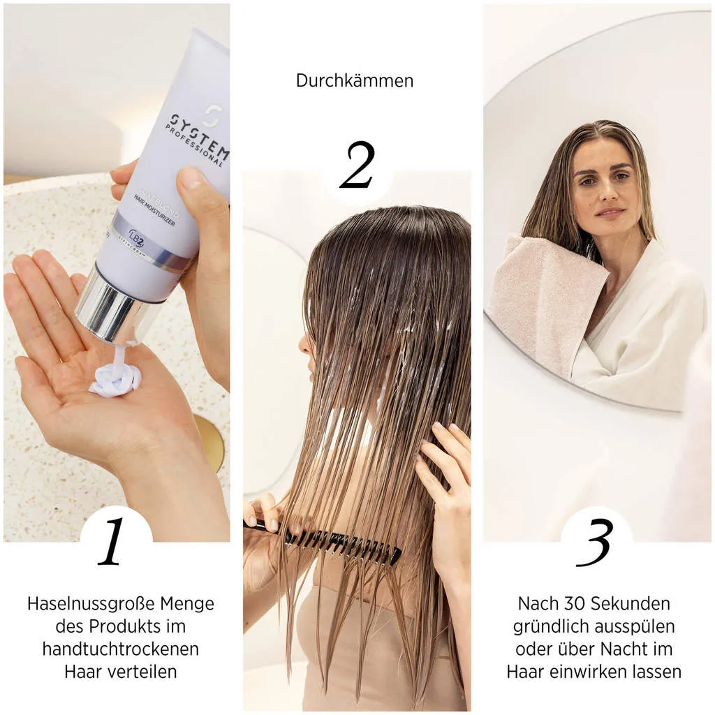 System Professional Lipid Code LuxeBlond Hydratant cheveux