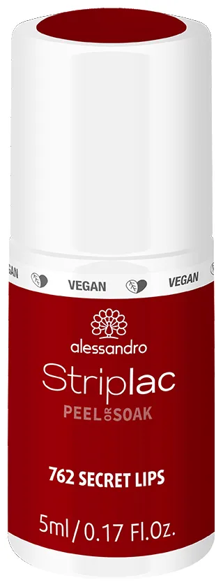 Alessandro Striplac Peel or Soak Tons rouges - 762 Secret Lips