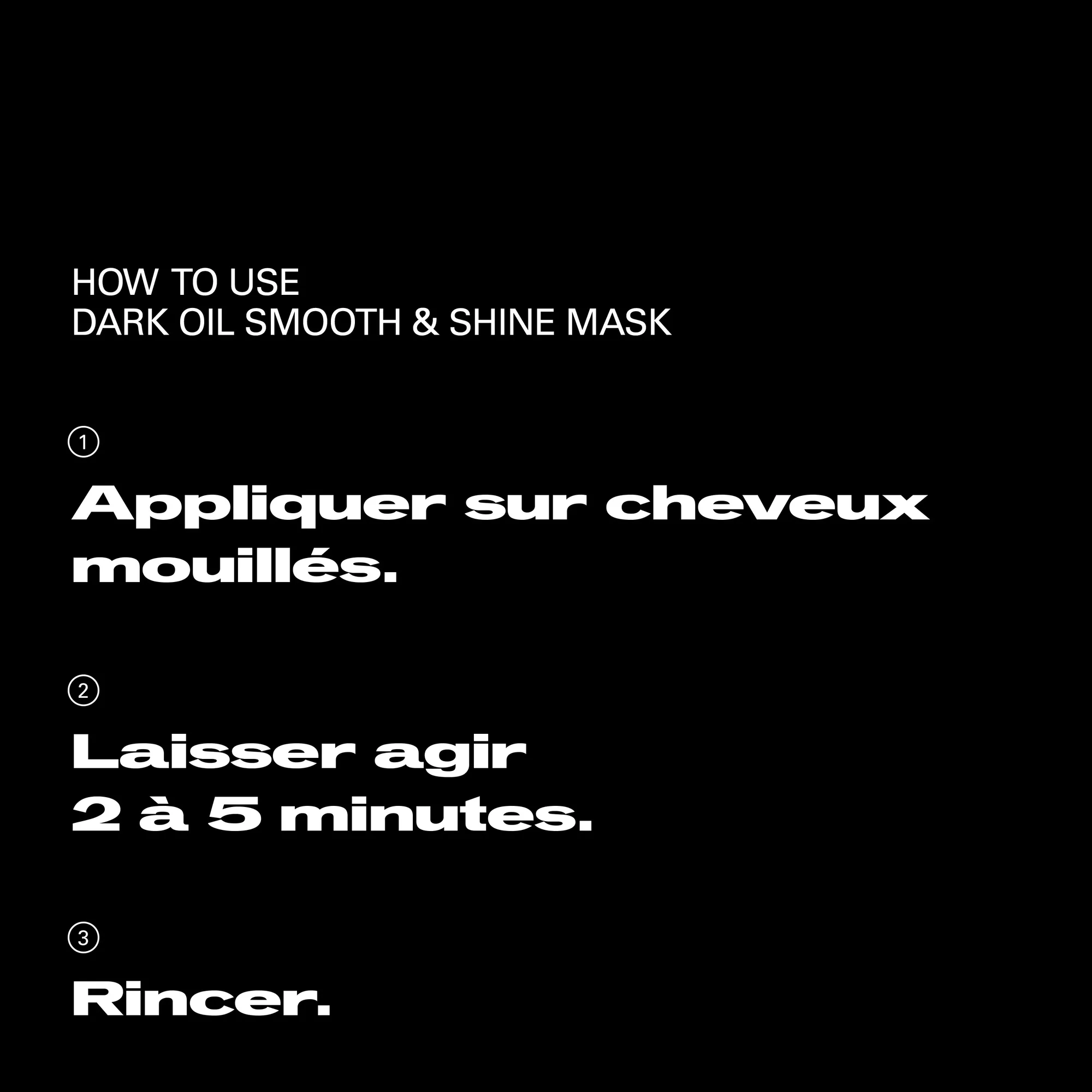 Sebastian Dark Oil Masque Lisse & Brillance