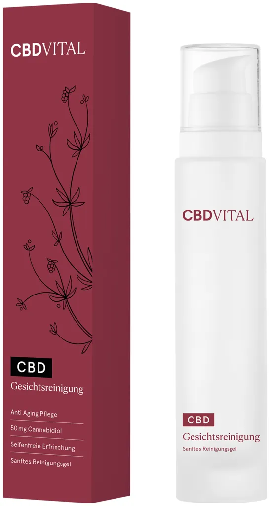 Nettoyant visage premium CBD VITAL
