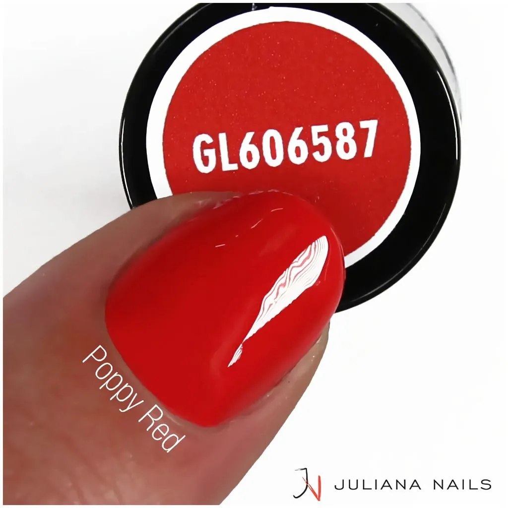 Juliana Nails Gel Lack teintes rouges