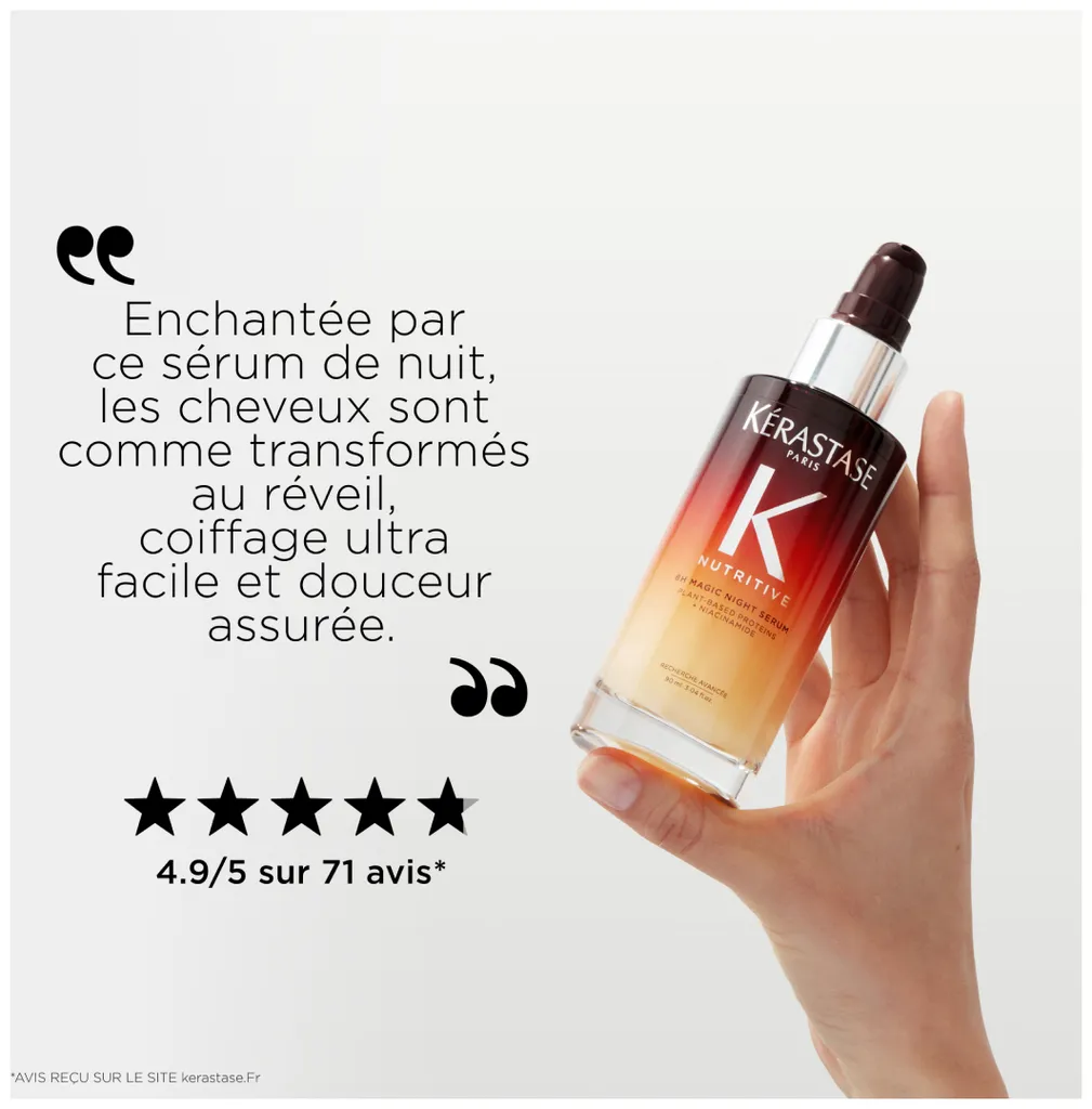 Kérastase Nutritive 8H Night Repair Serum - 90 ml
