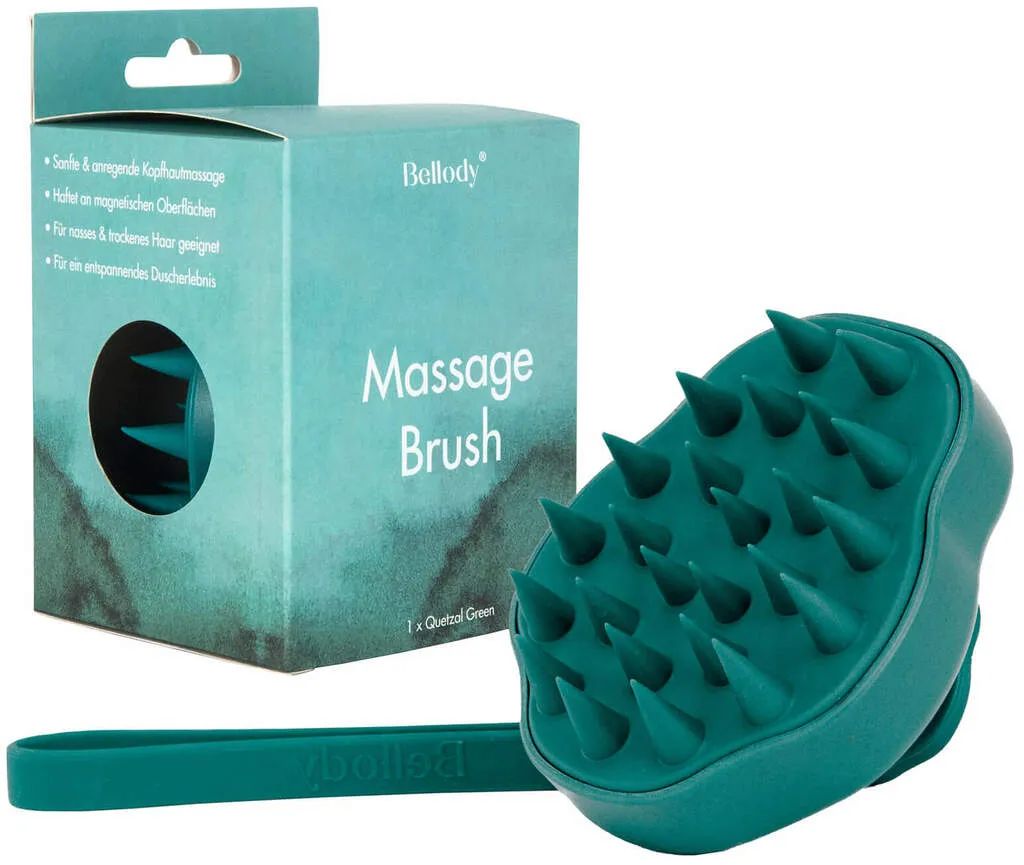 Bellody Massage Brush - Bordeaux Red