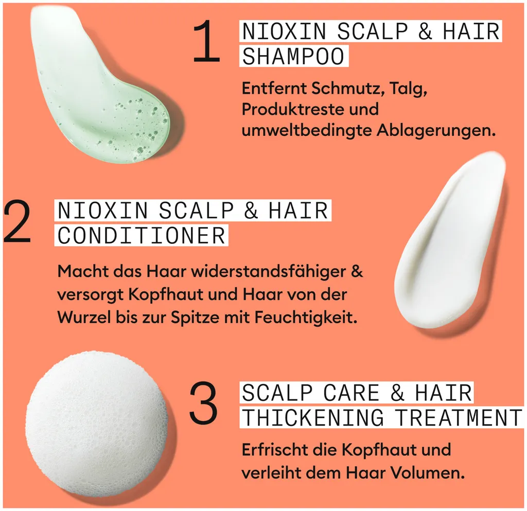 Nioxin Scalp + Hair Thickening System 4 Set - 700 ml