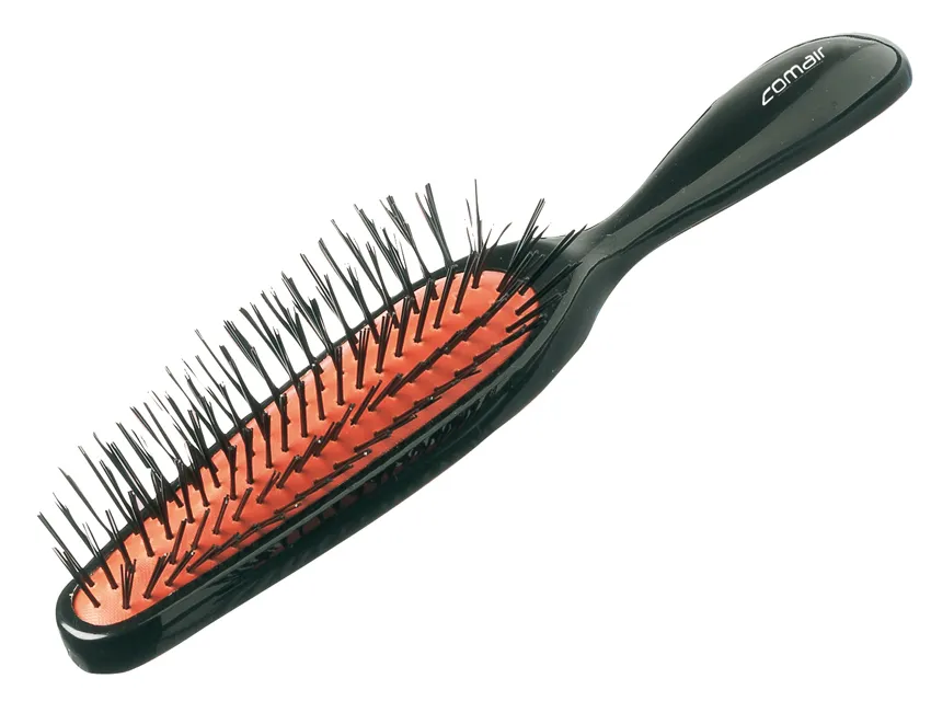 Comair Brosse pneumatique avec poils en plastique, à 6 rangs