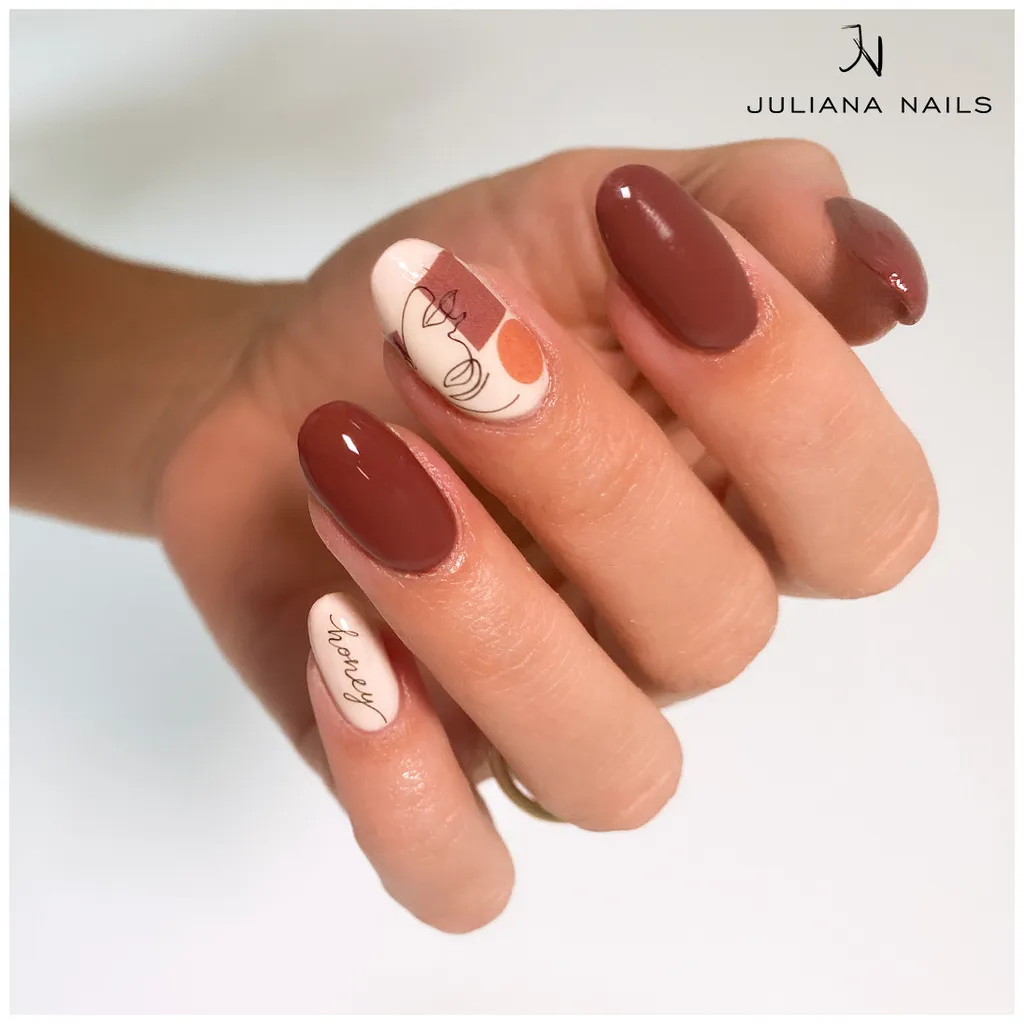 Juliana Nails Gel Lack Nude & Tons Marron