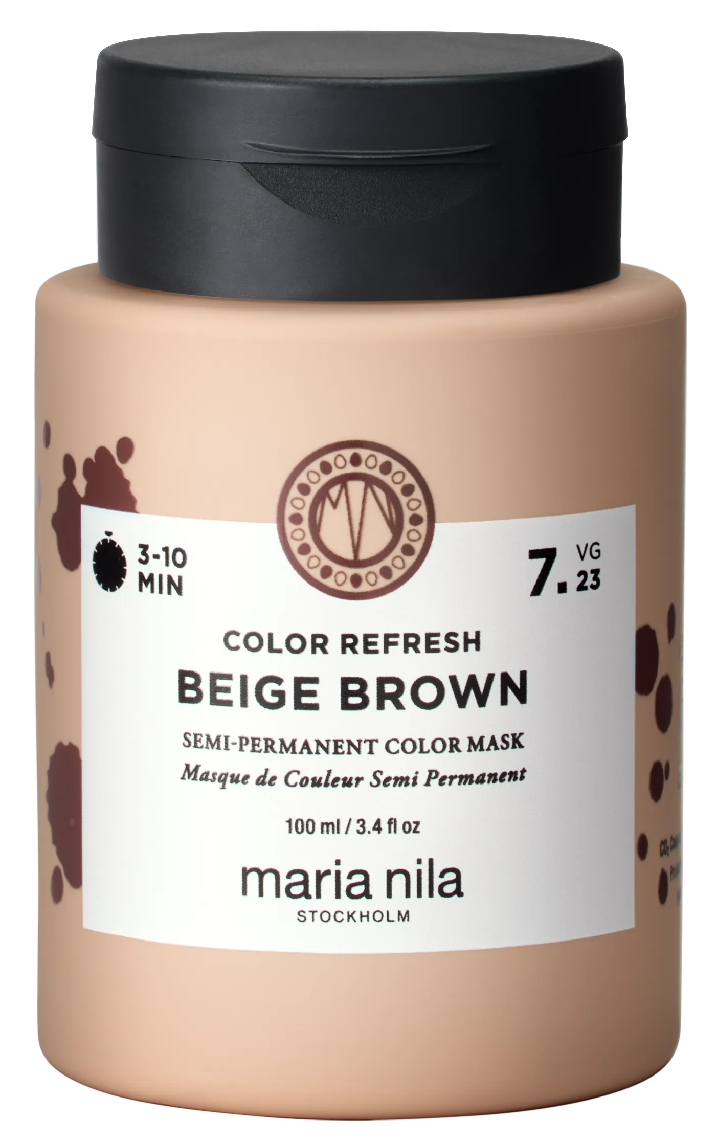 Maria Nila Colour Refresh Beige Brown 7.23